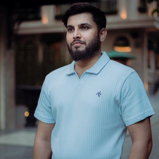 Blue Mist - Drop Needle Polo